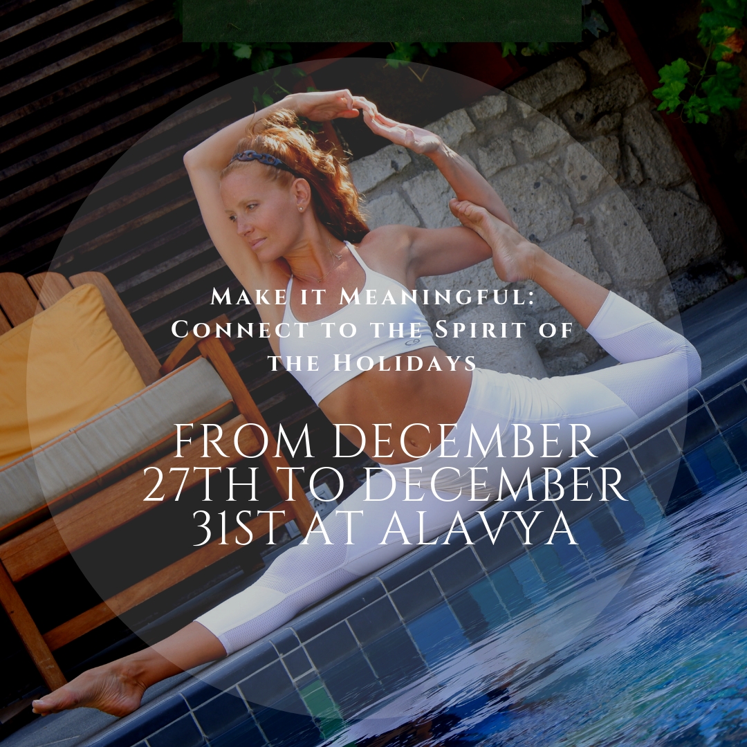 New Year Yoga with Alexis between 27-31 December at Alavya