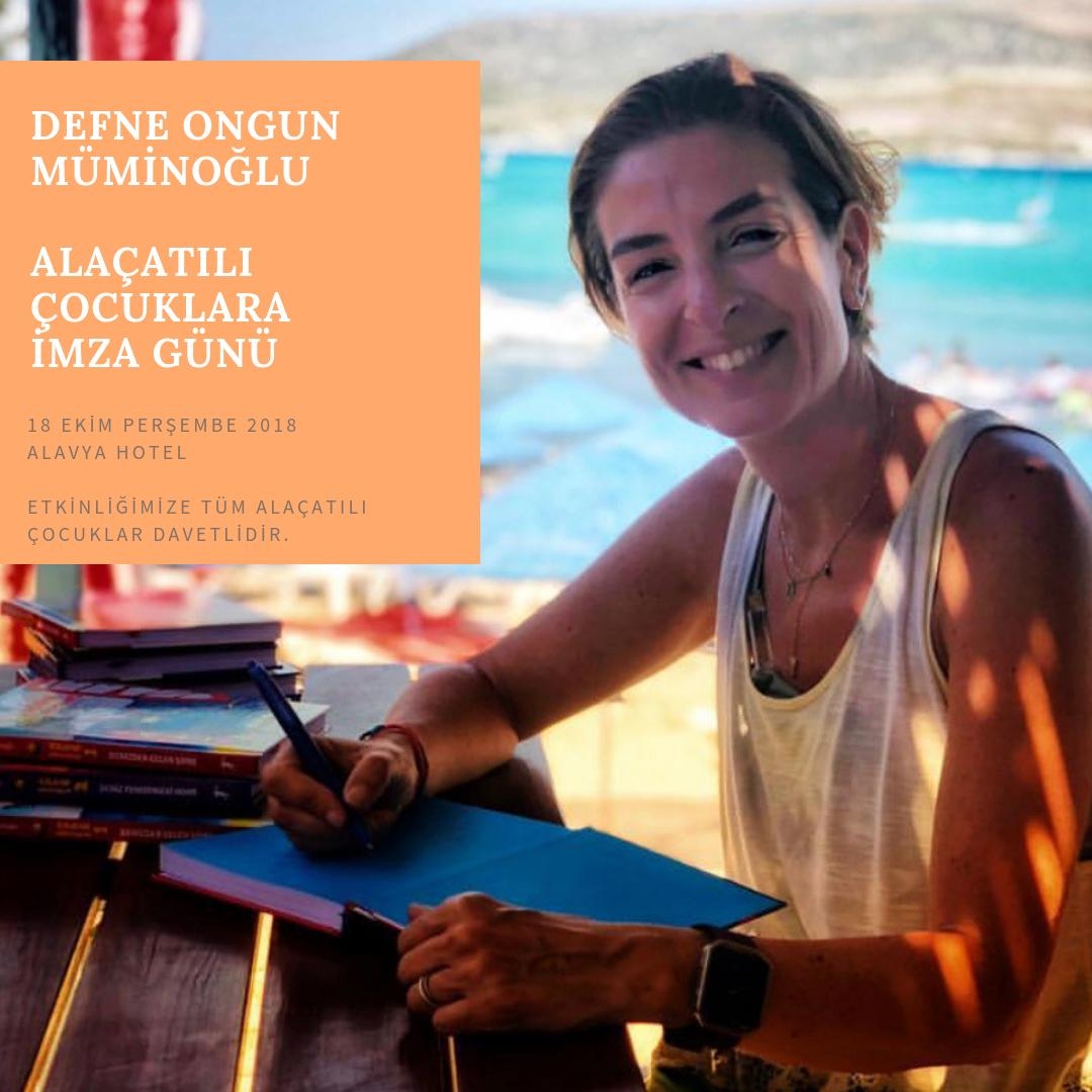 Signature day for our little ones with author Defne Ongun Müminoğlu 