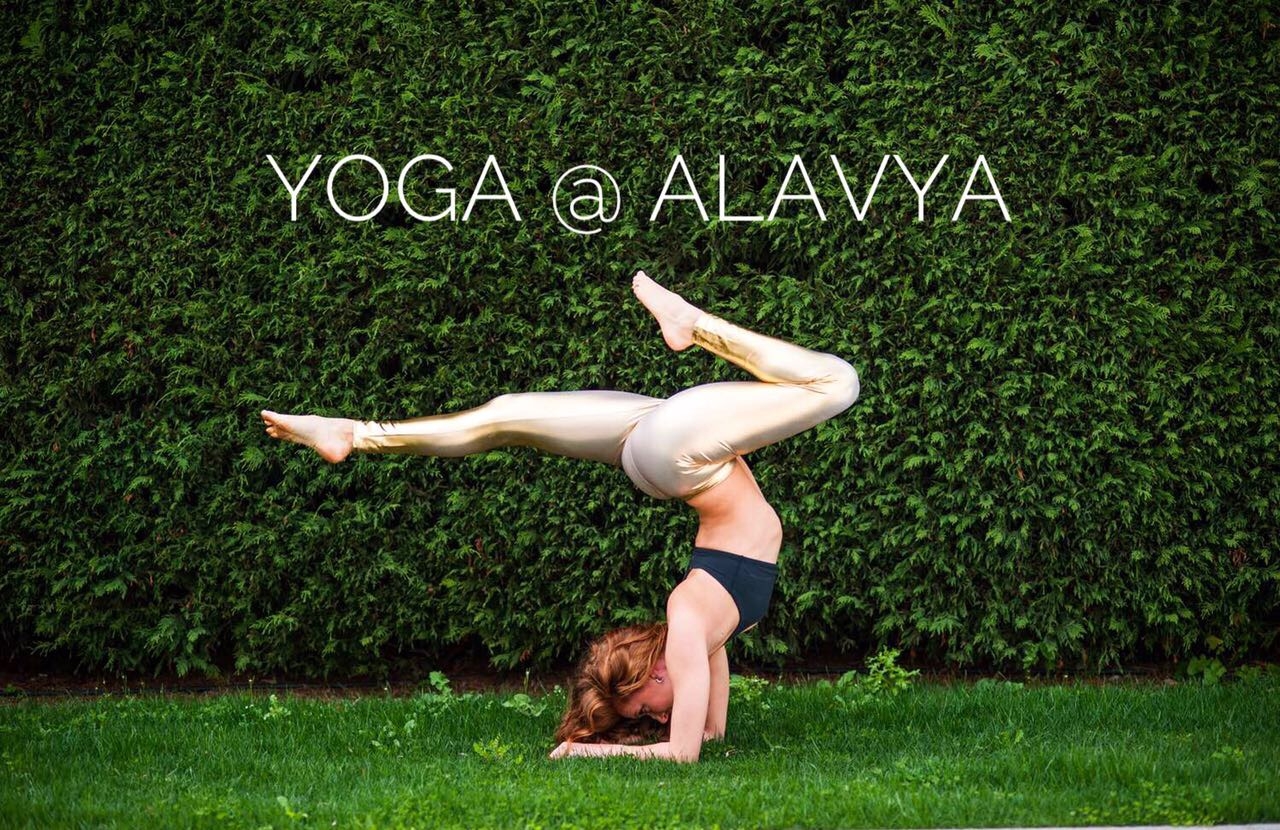 Yoga with Alexis Gulliver at Alavya 